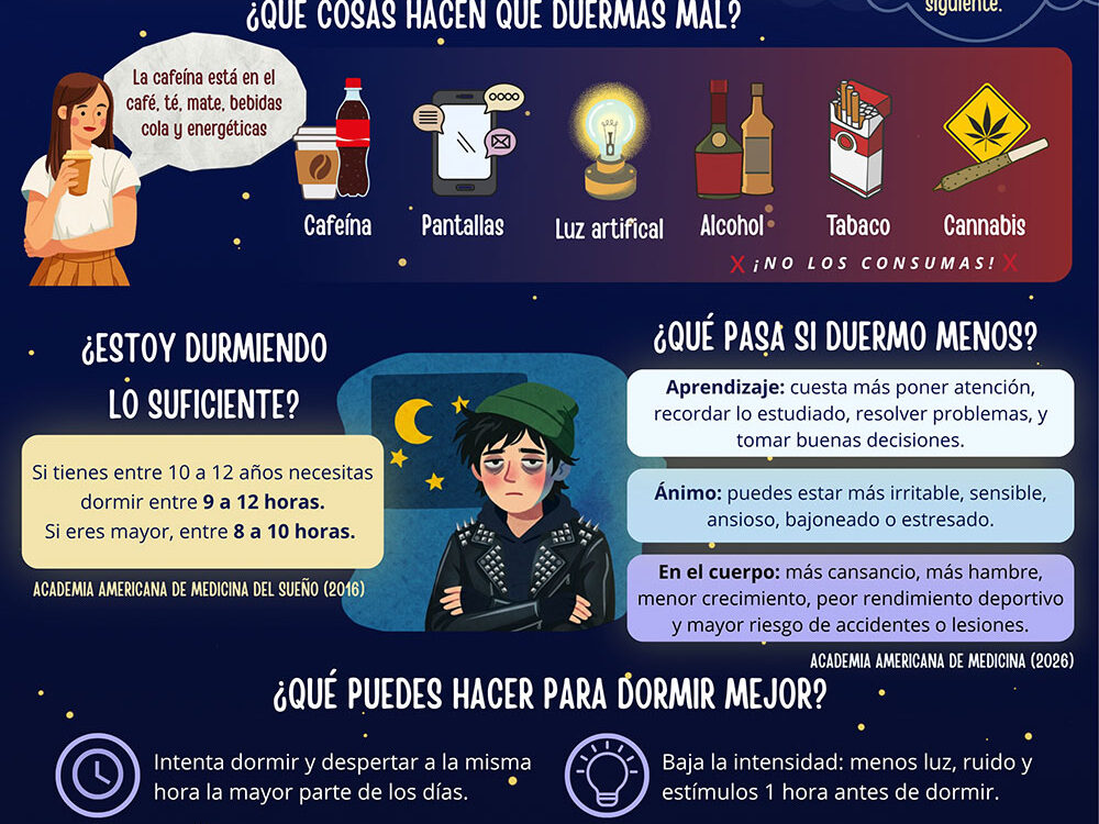 Duerme bien para estar en tu prime 🌙